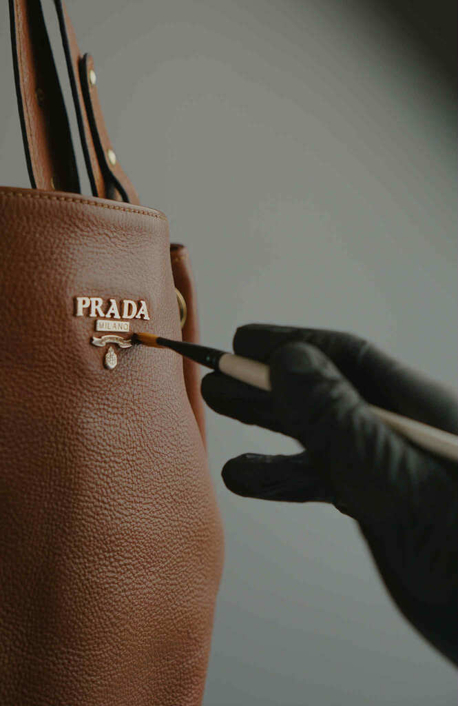 renowacja torebki prada